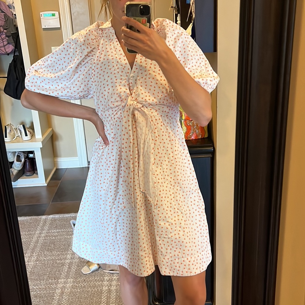 Anthropologie (Maeve) Tie Front Dress!